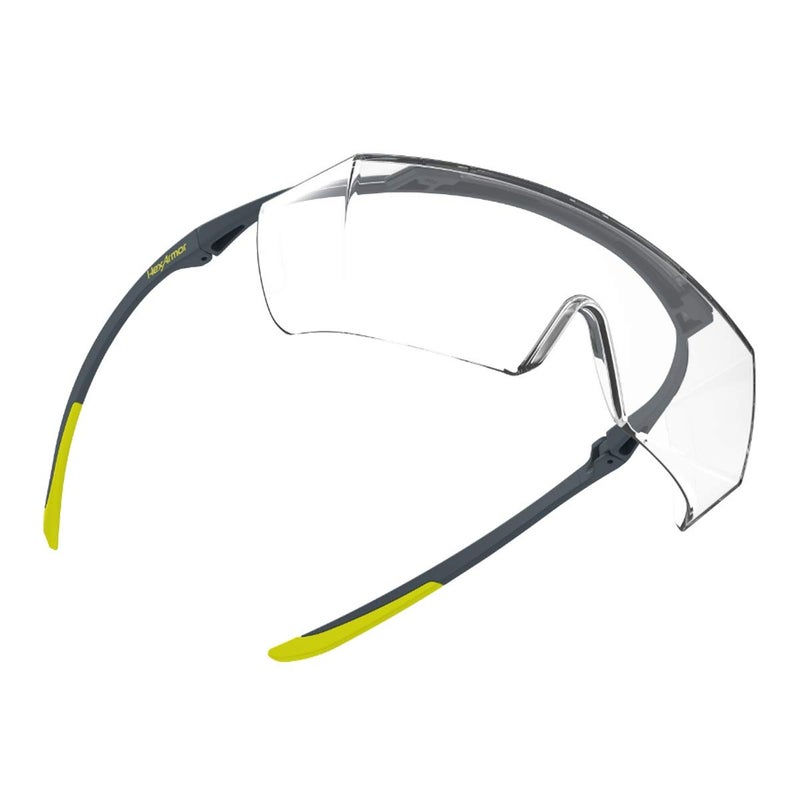 HexArmor LT250 Clear Over Glasses Anti Fog Safety Glasses - Image 5
